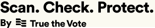 Scan Check Protect — By True the Vote